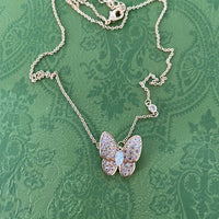 Collar Mariposa de Cristales | Velmora Élégance