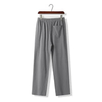 Pantalones de Algodón y Lino para Hombre - Velmora