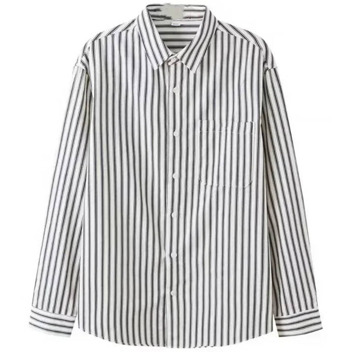 Camisa de Rayas para Hombre - Velmora