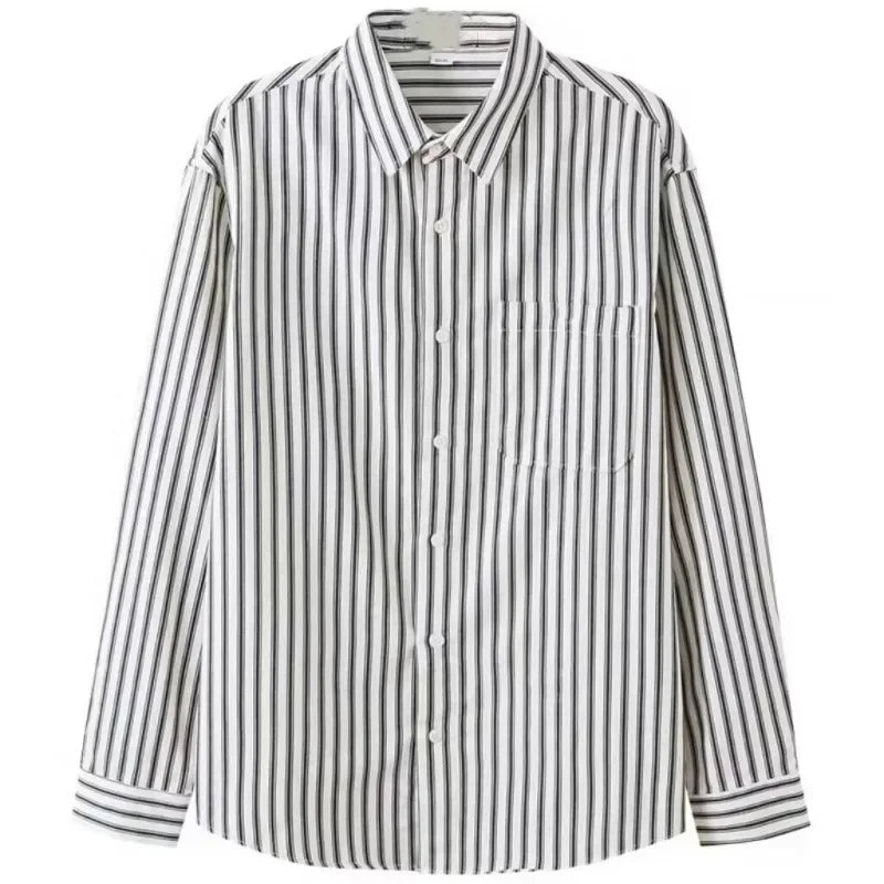 Camisa de Rayas para Hombre - Velmora