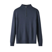 Jersey de Lana con Cremallera para Hombre - Velmora
